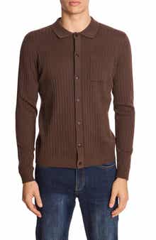 PAISLEY & GRAY Rib Button-Up Polo