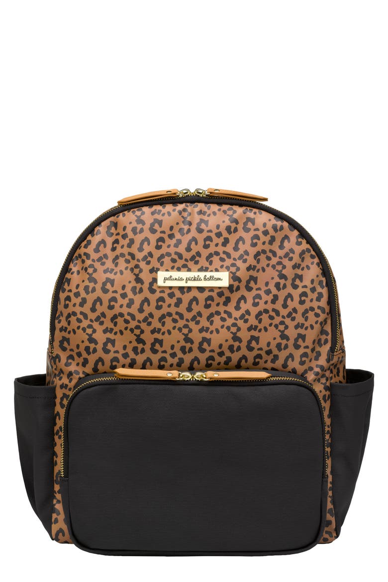 District Diaper Backpack, Main, color, LEOPARD/ BLACK