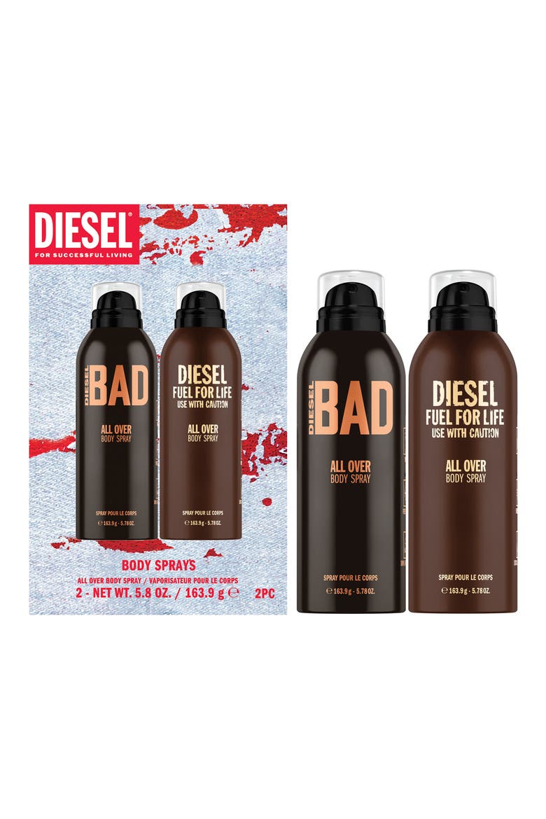 Bad/Diesel Fuel For Life 2-Piece Body Spray Set, Alternate, color, NO COLOR