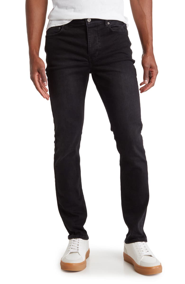 Ksubi Chitch Krow Slim Fit Stretch Denim Jeans, Main, color, Black