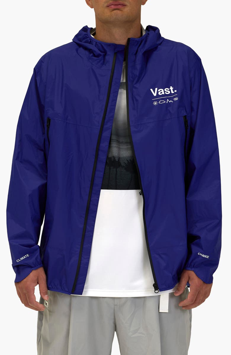 VAST Elemental Windbreaker, Alternate, color, Navy