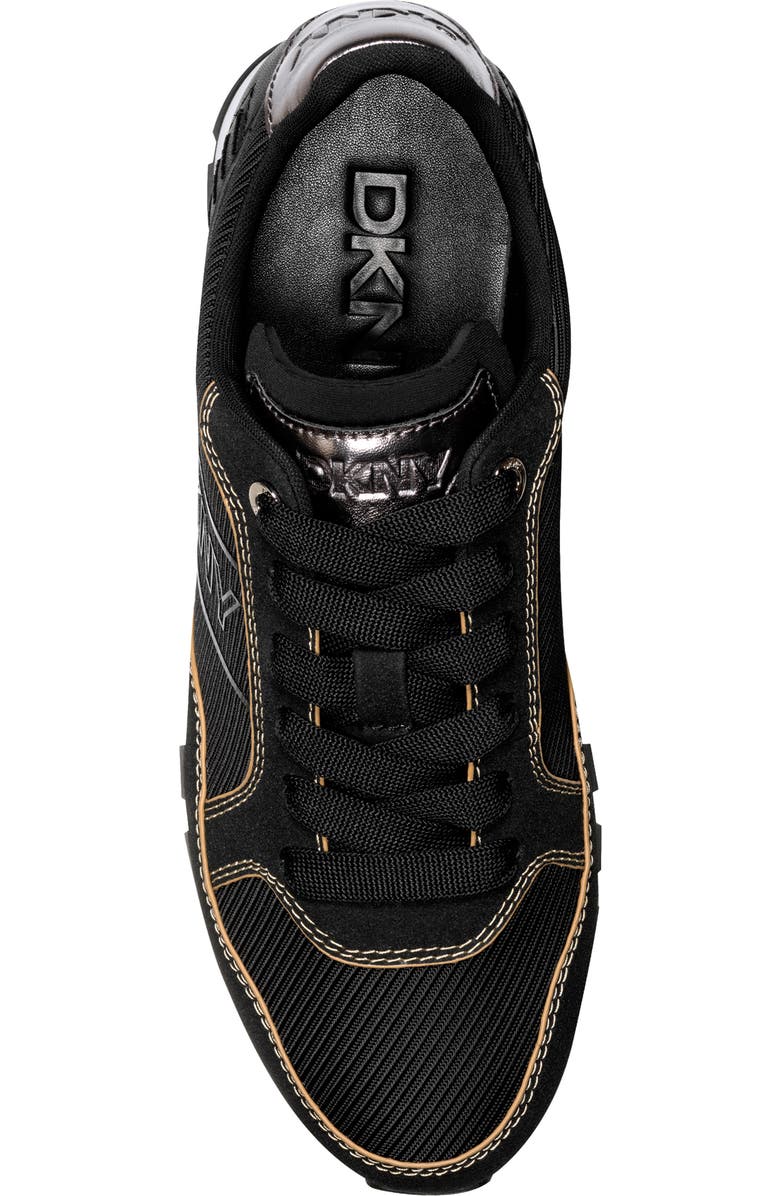 DKNY Falina Low Top Sneaker, Alternate, color, Black