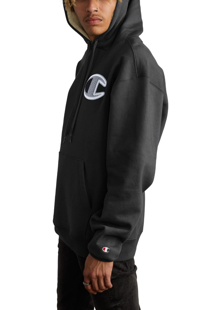 Champion Fleece Lined Hoodie, Alternate, color, 