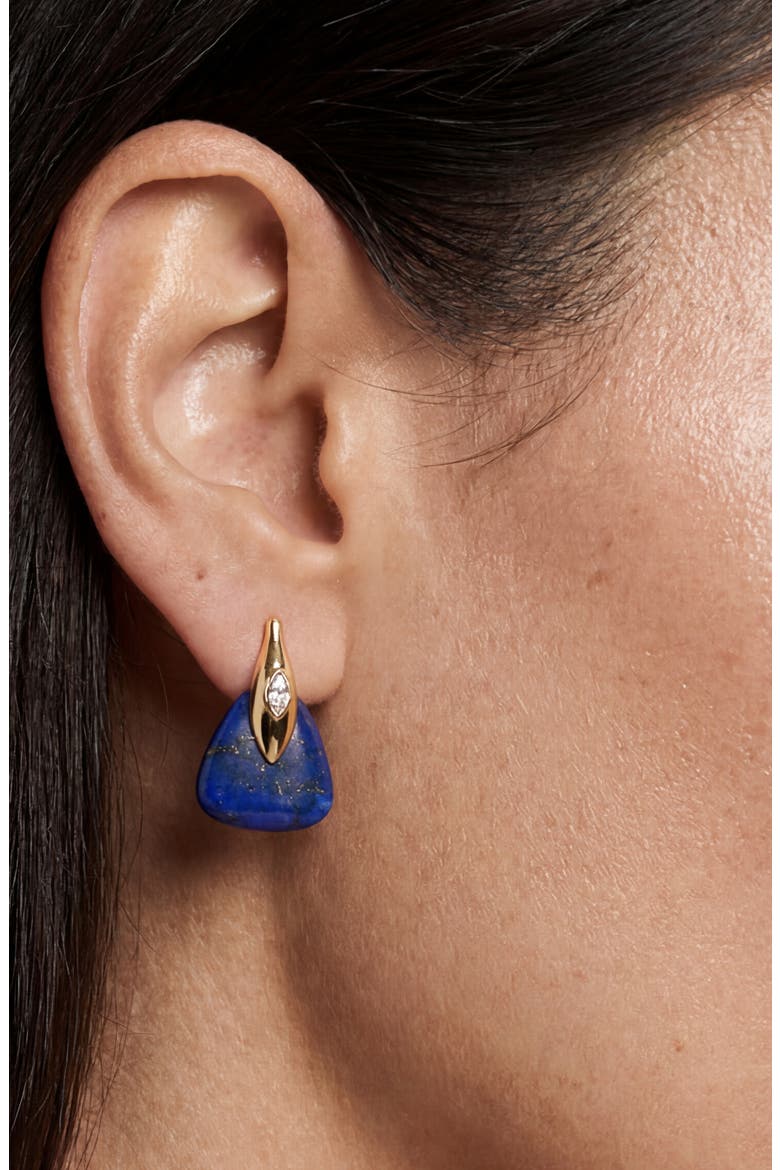 Lapis Solstice Drop Earrings, Alternate, color, LAPIS