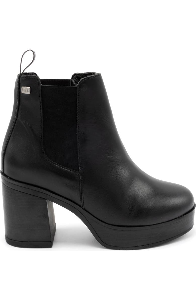 Musse & Cloud Musse&Cloud Ronan Waterproof Platform Block Heel Chelsea Bootie, Alternate, color,