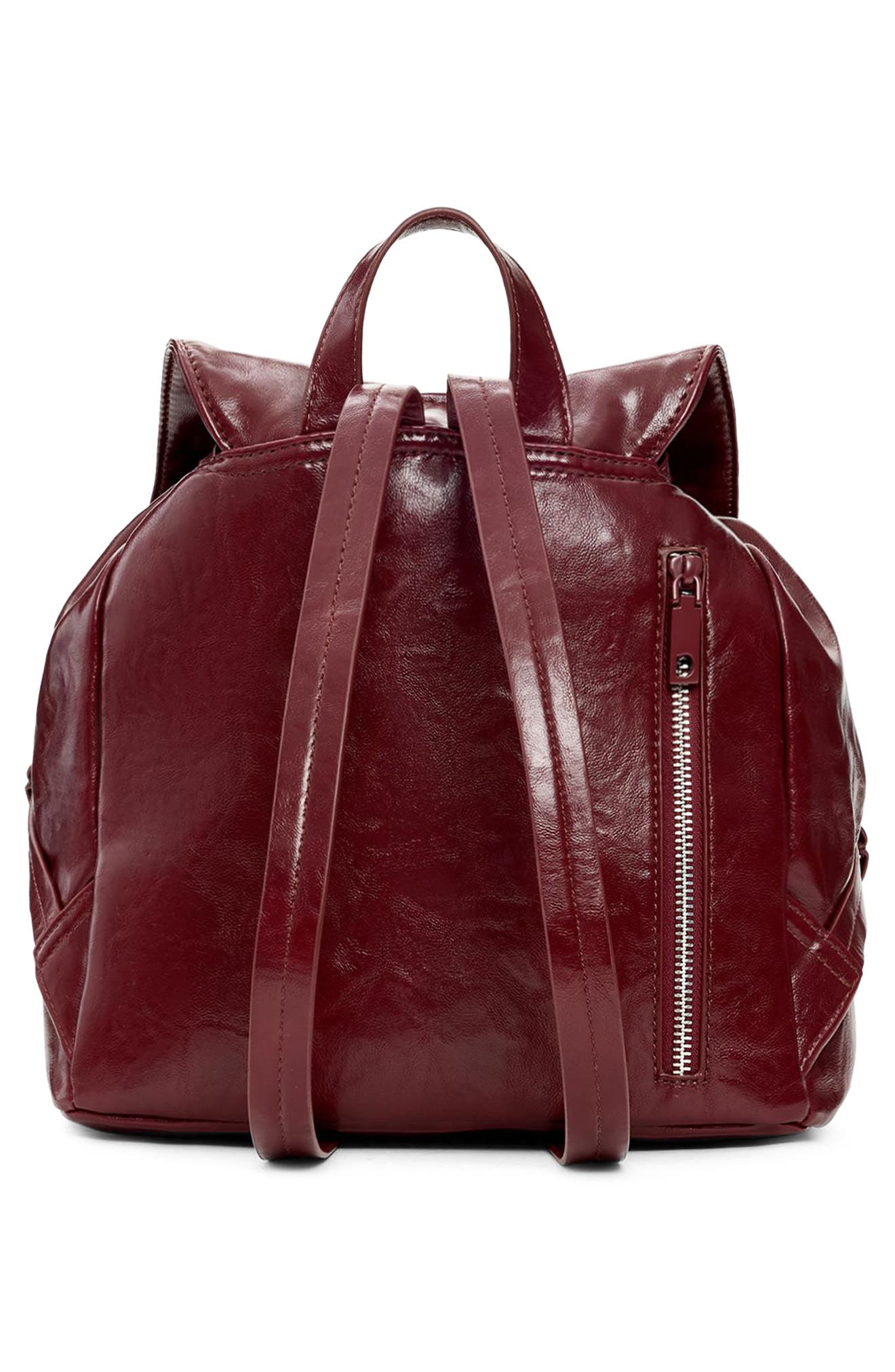 Desigual Mini Faux Leather Backpack, Alternate, color, 