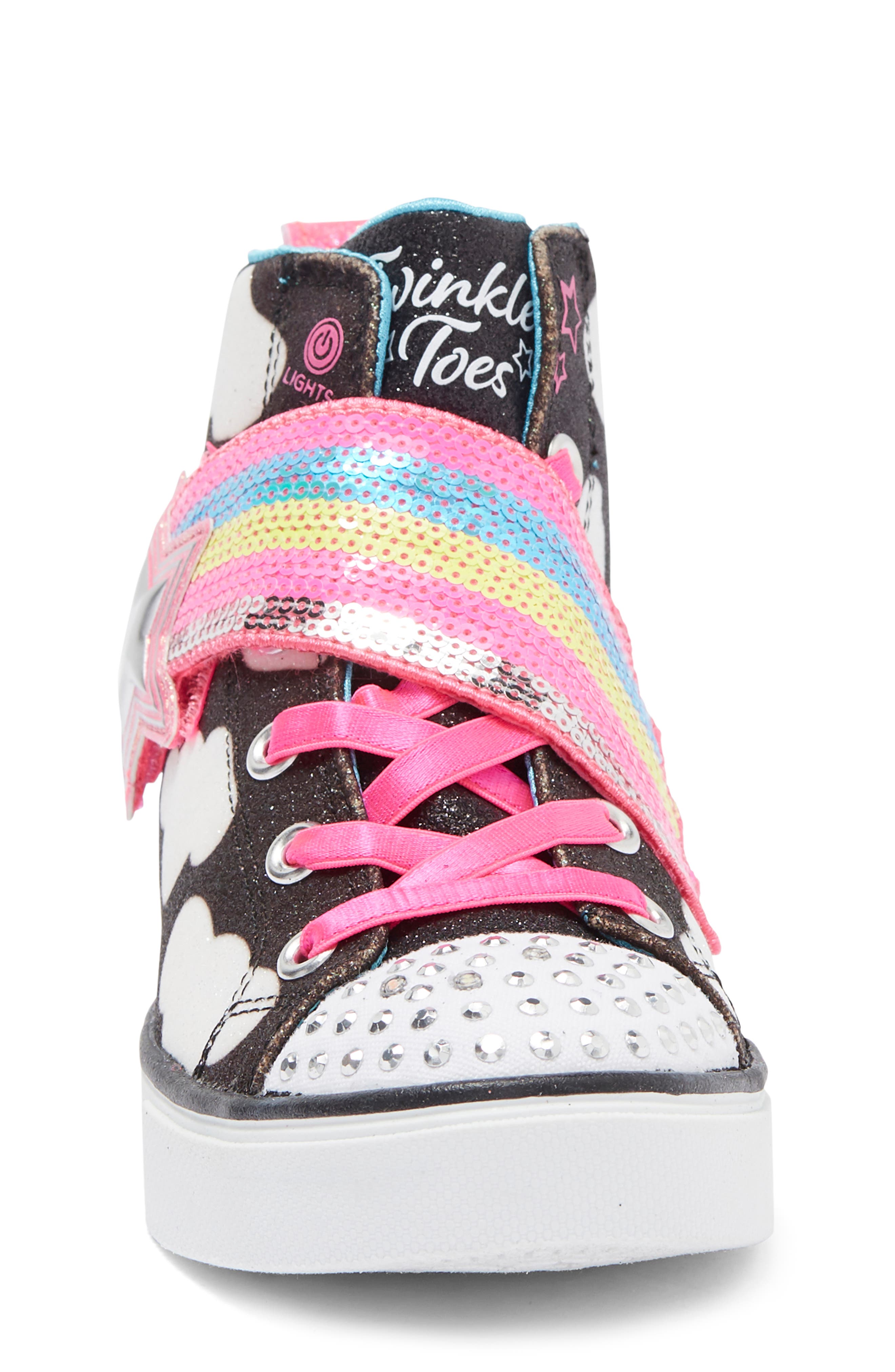 SKECHERS Twinkle Sparks Sneaker, Alternate, color, 