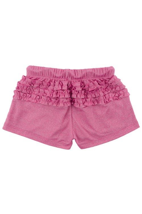 Shop Oh Baby ! Lottie Sparkle Ruffle Pocket Ruffle-back Shorts