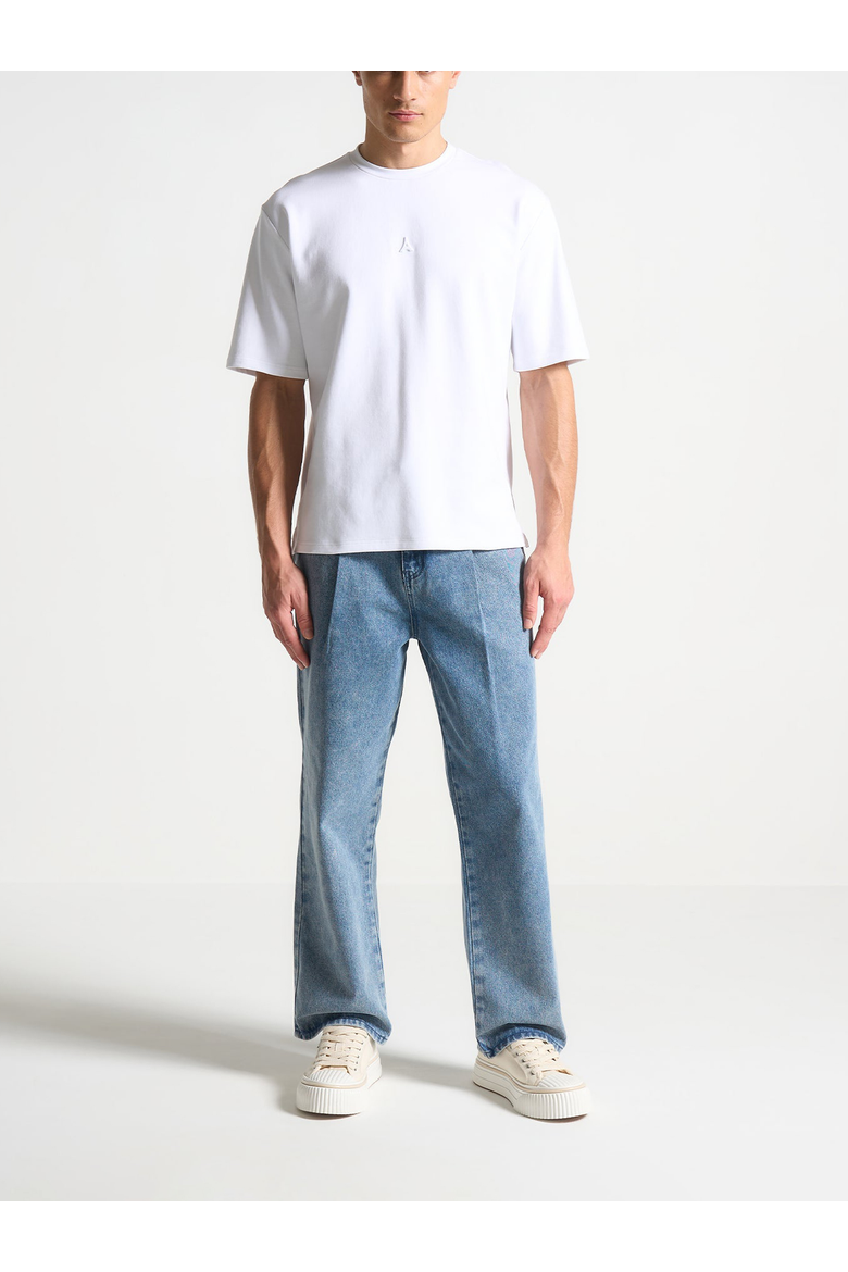 Self Portrait Van Gogh Cotton T-Shirt, Alternate, color, White