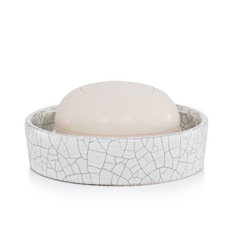 Frattura White Soap Dish