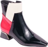 NINETY UNION Rudy Faux Leather Pointed Toe Bootie
