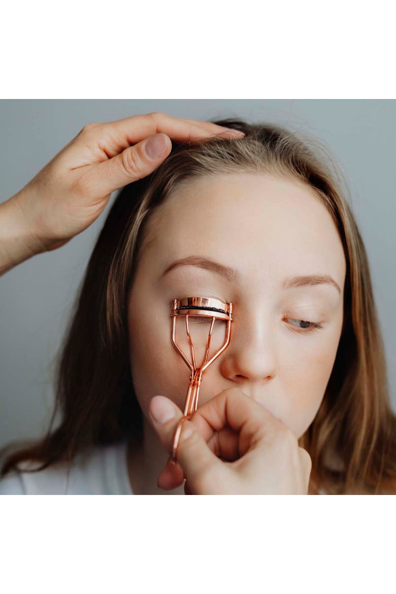Salon Grade Eyelash Curler, Alternate, color, Gold