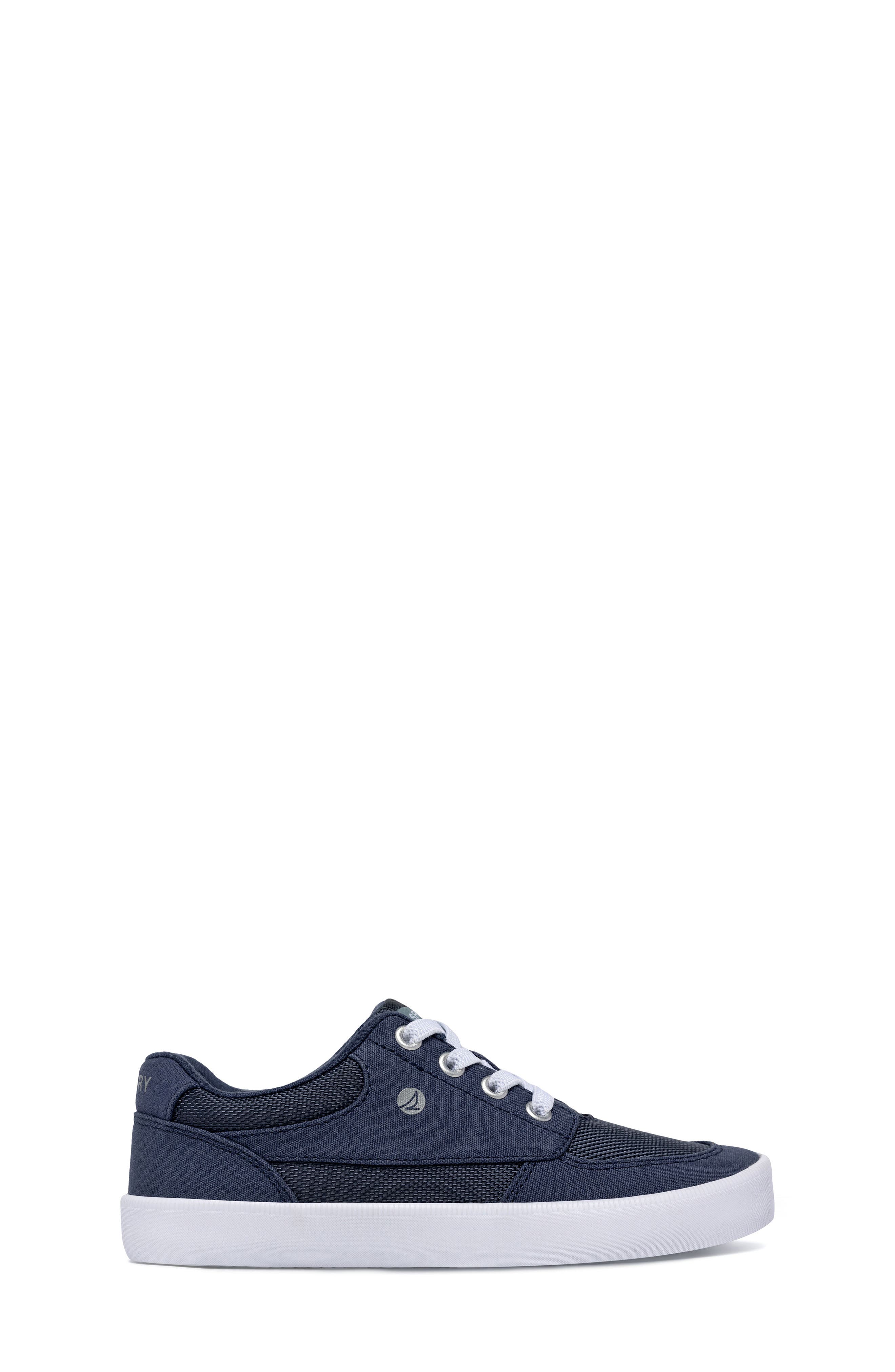 Sperry Kids' Boardwalk Sneaker, Alternate, color, Navy