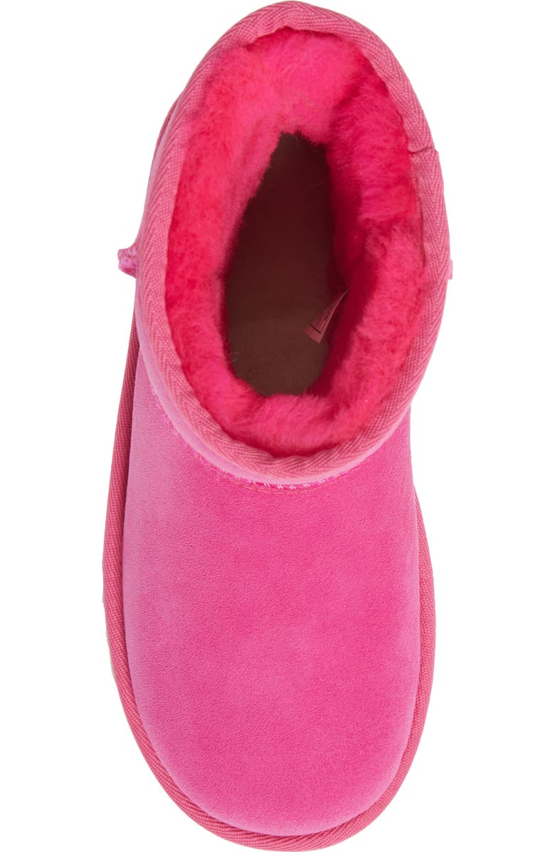 UGG<sup>®</sup> Kids' Classic Short II Water Resistant Genuine Shearling Boot, Alternate, color, Sachet Pink