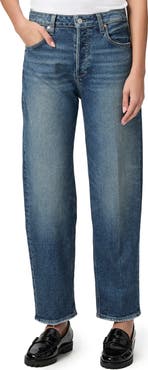 PAIGE Alexis High Waist Ankle Barrel Jeans