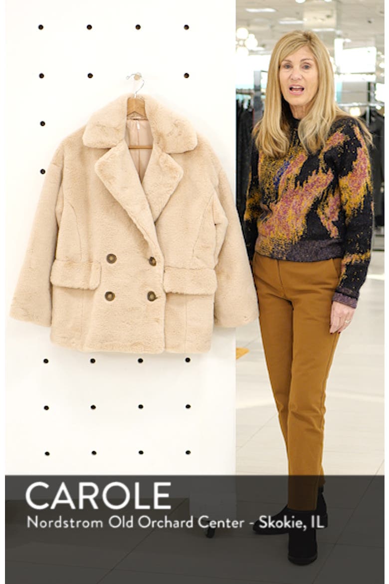 Kate Faux Fur Coat video