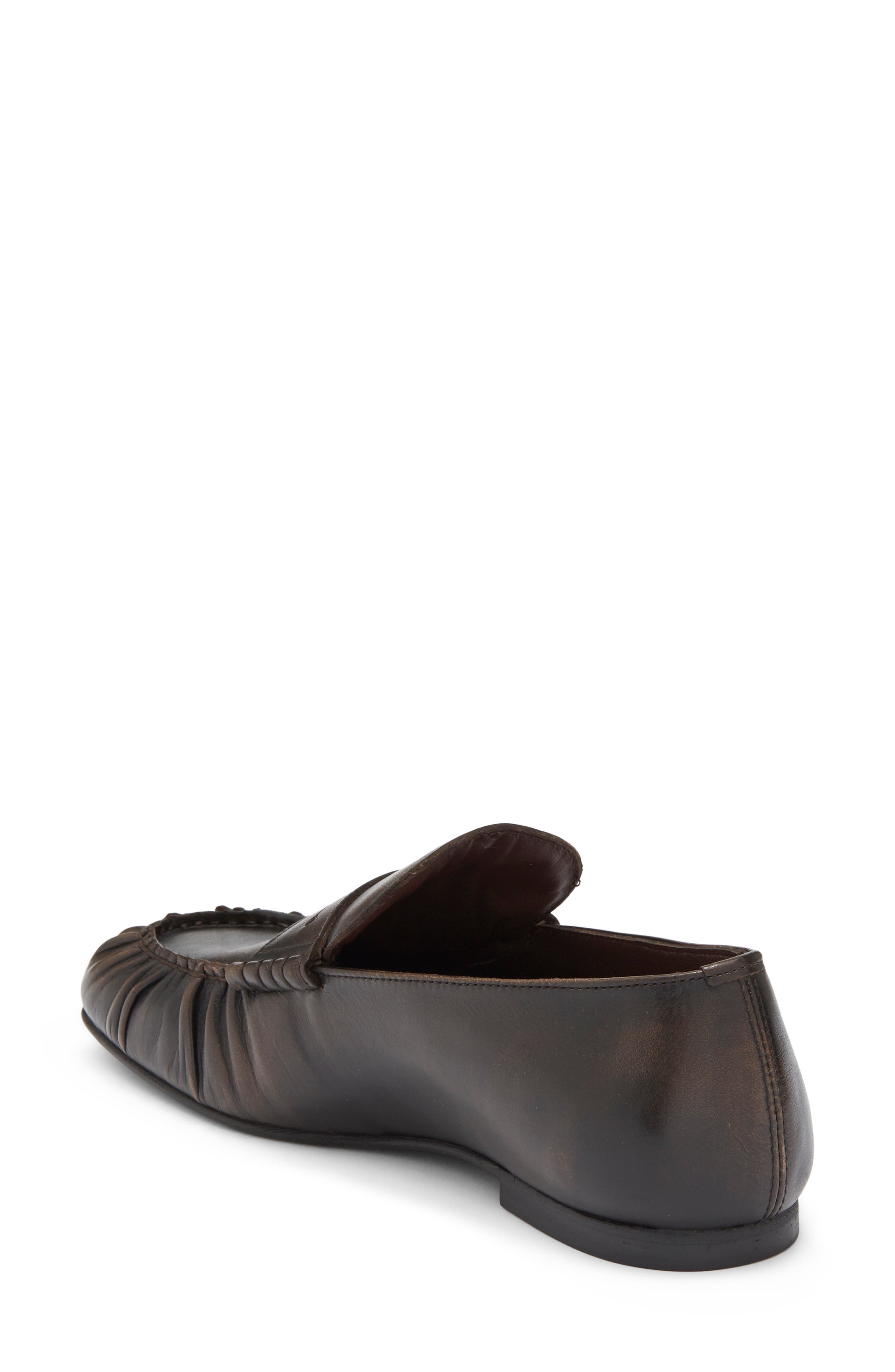 ALOHAS Aven Penny Loafer, Alternate, color, Vintage Effect Brown
