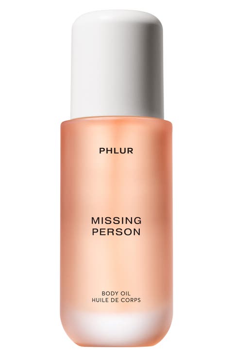 Missing Person Body Oil