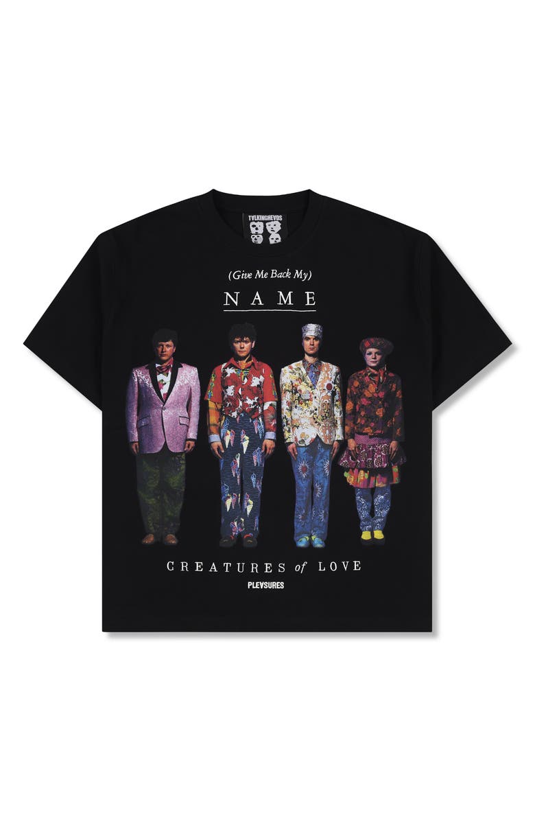 PLEASURES Creatures Heavyweight Graphic T-Shirt, Main, color, Black