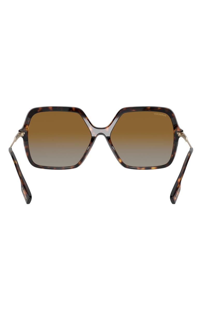 Burberry 59mm Isabella Classic Square Sunglasses, Alternate, color, 
