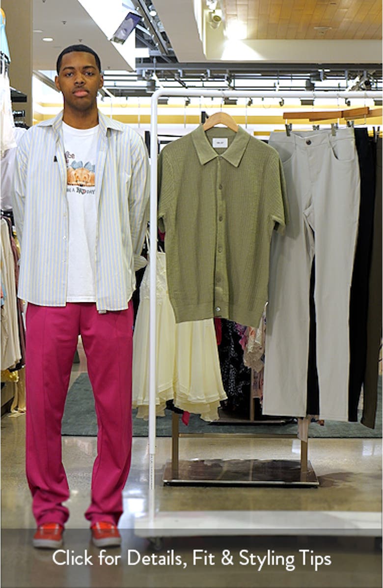 Nolan 6695 Organic Cotton Polo Cardigan, sales video thumbnail