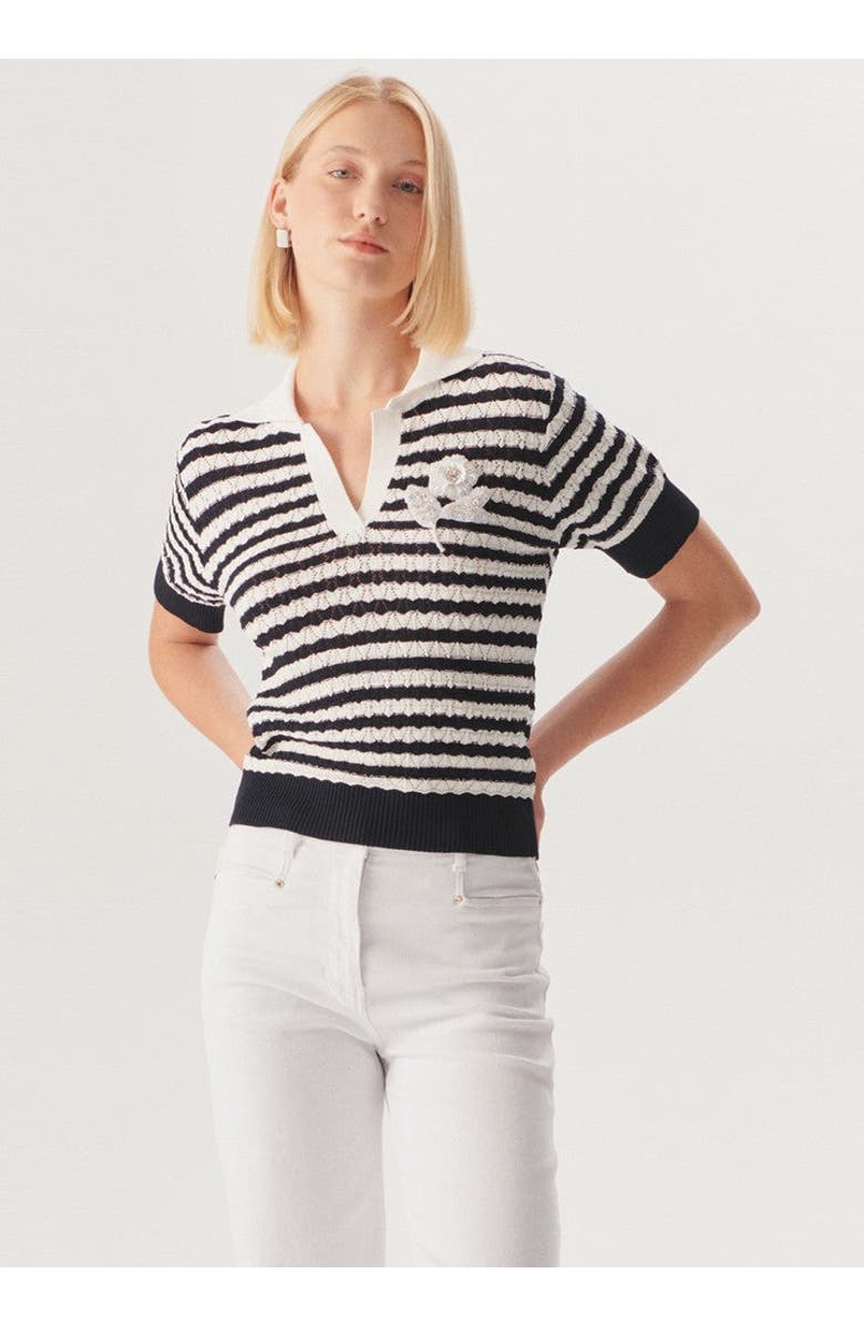 Exquise Stevie Denim Pants, Alternate, color, White