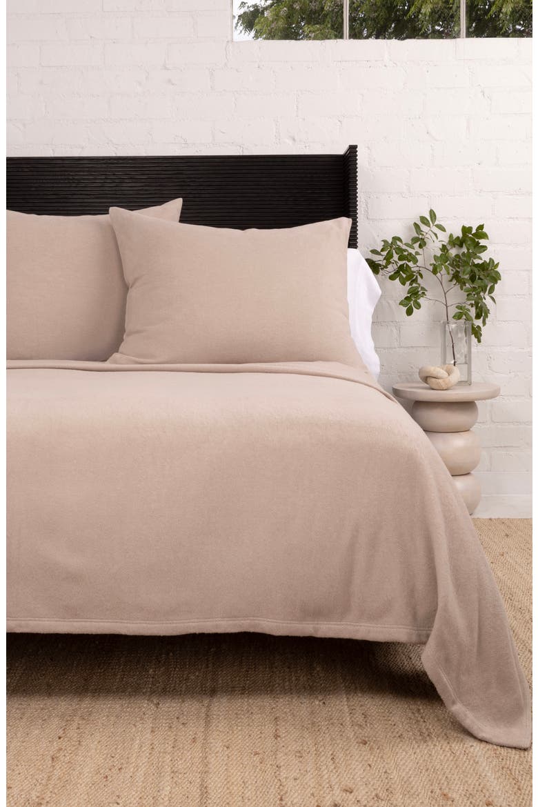 Billie Blanket, Alternate, color, TAUPE