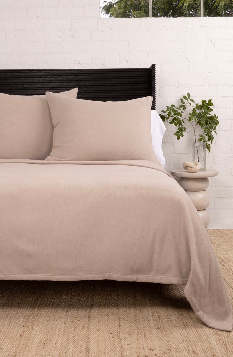 Pom Pom at Home Billie Blanket, Alternate, color, Taupe