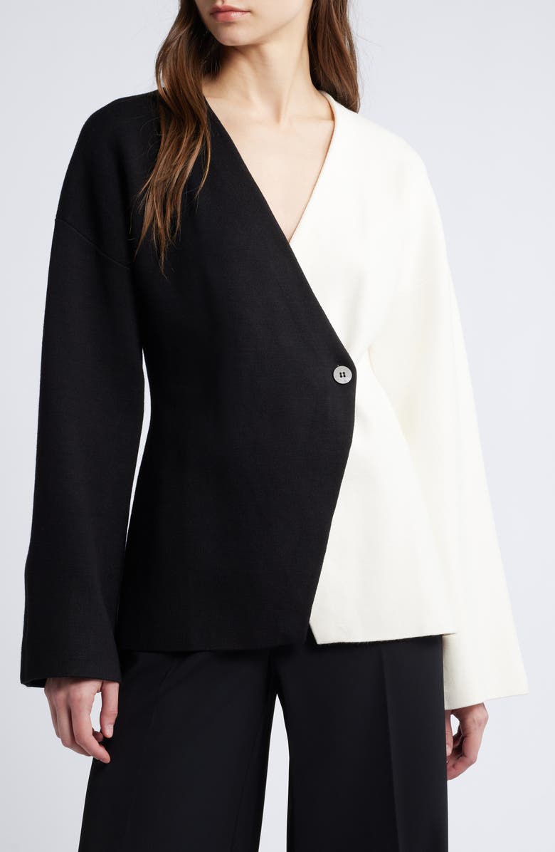 & Other Stories Asymmetric Cardigan, Main, color, 