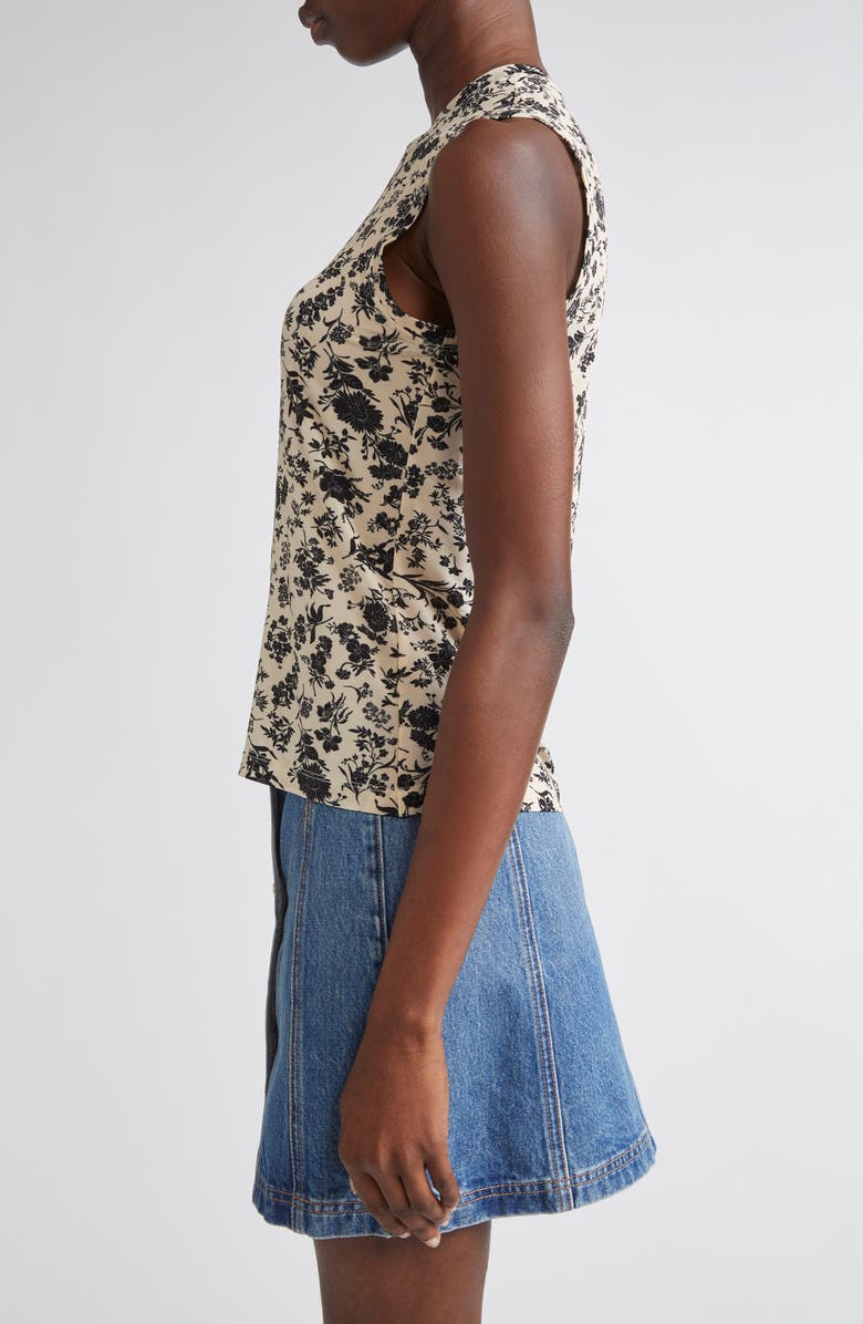 Ulla Johnson Ines Sleeveless Top, Alternate, color, White Gardenia