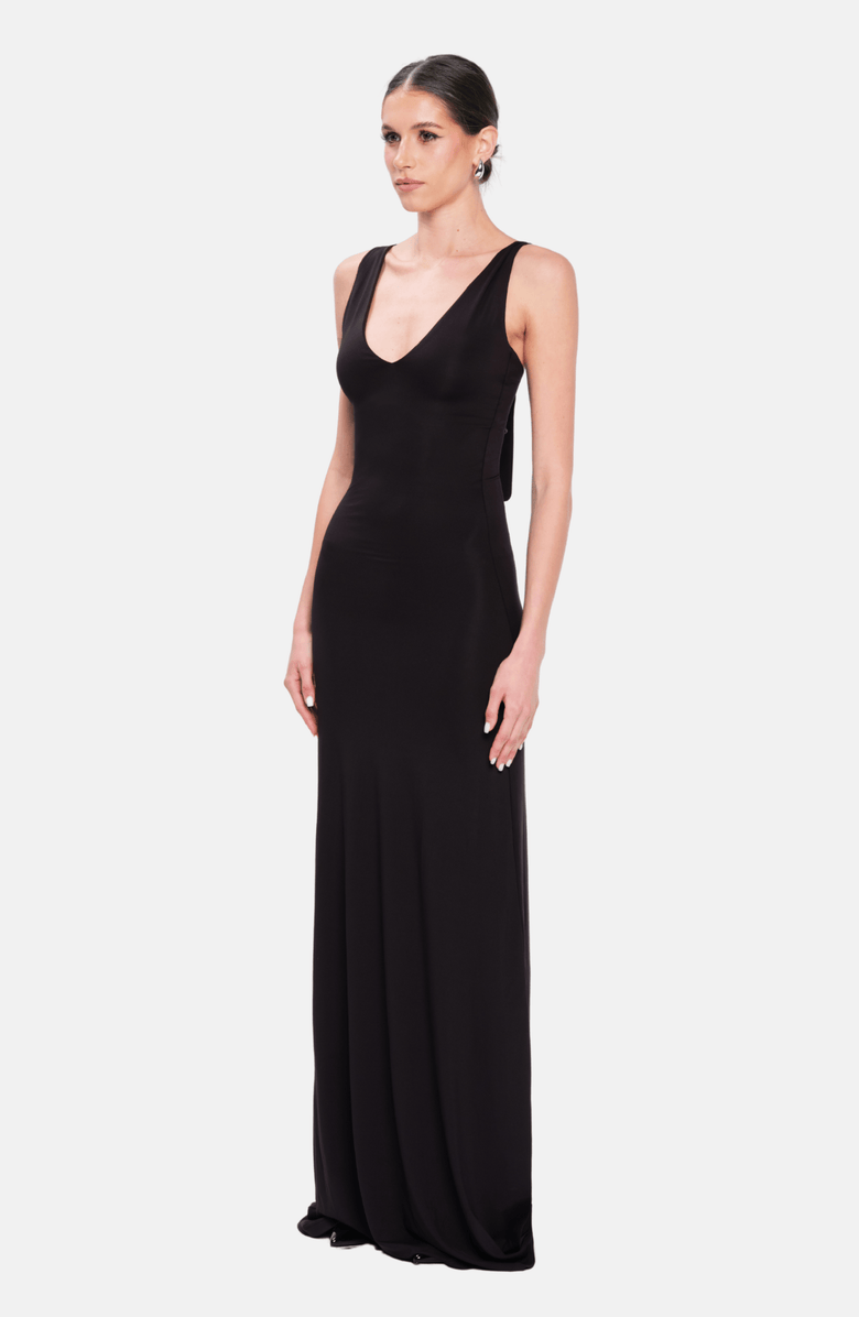 OW Collection FLORENCE Maxi Dress, Alternate, color, Black