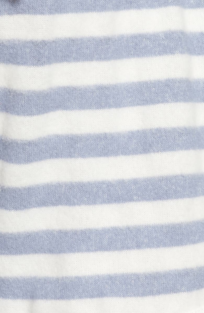 Vintage Havana Stripe Hacci Pajama Shorts, Alternate, color, 