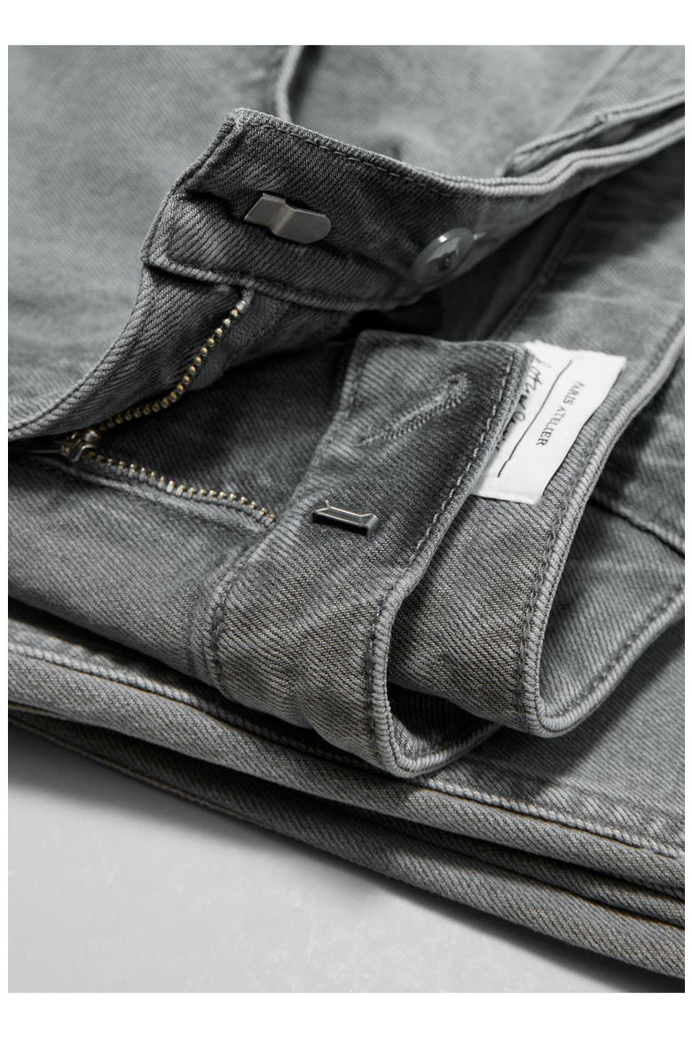 Wide Leg Jeans, Alternate, color, GREY WASH