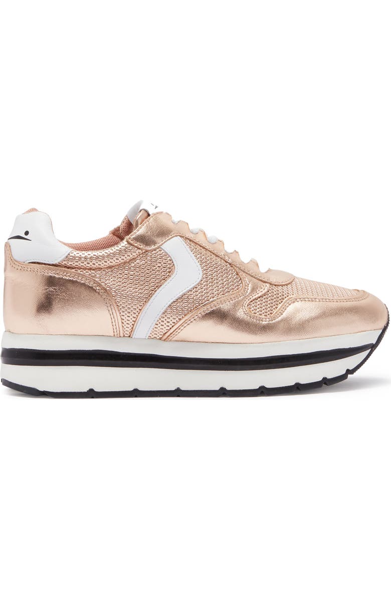 Voile Blanche May Metallic Sneaker, Alternate, color,