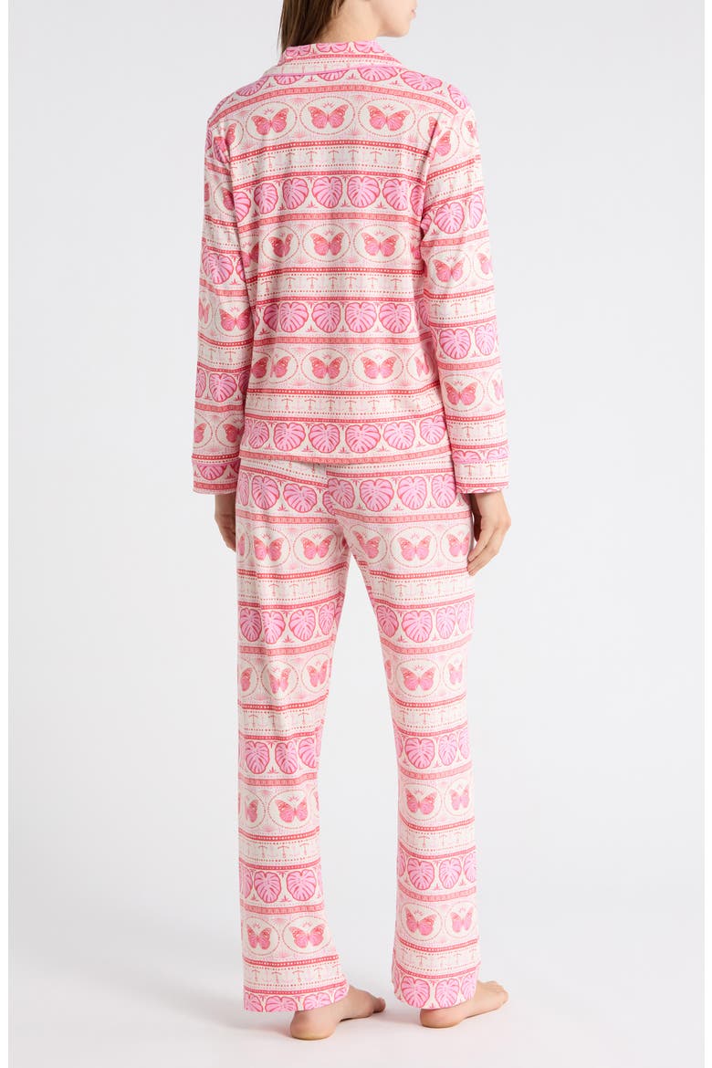 Cloud Jersey Pajamas, Alternate, color, NATURAL