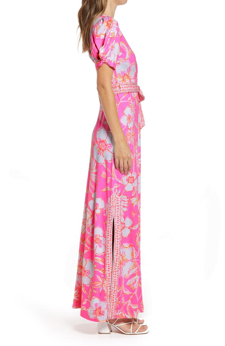 Lilly Pulitzer<sup>®</sup> Sailynn Floral Wrap Dress, Alternate, color,