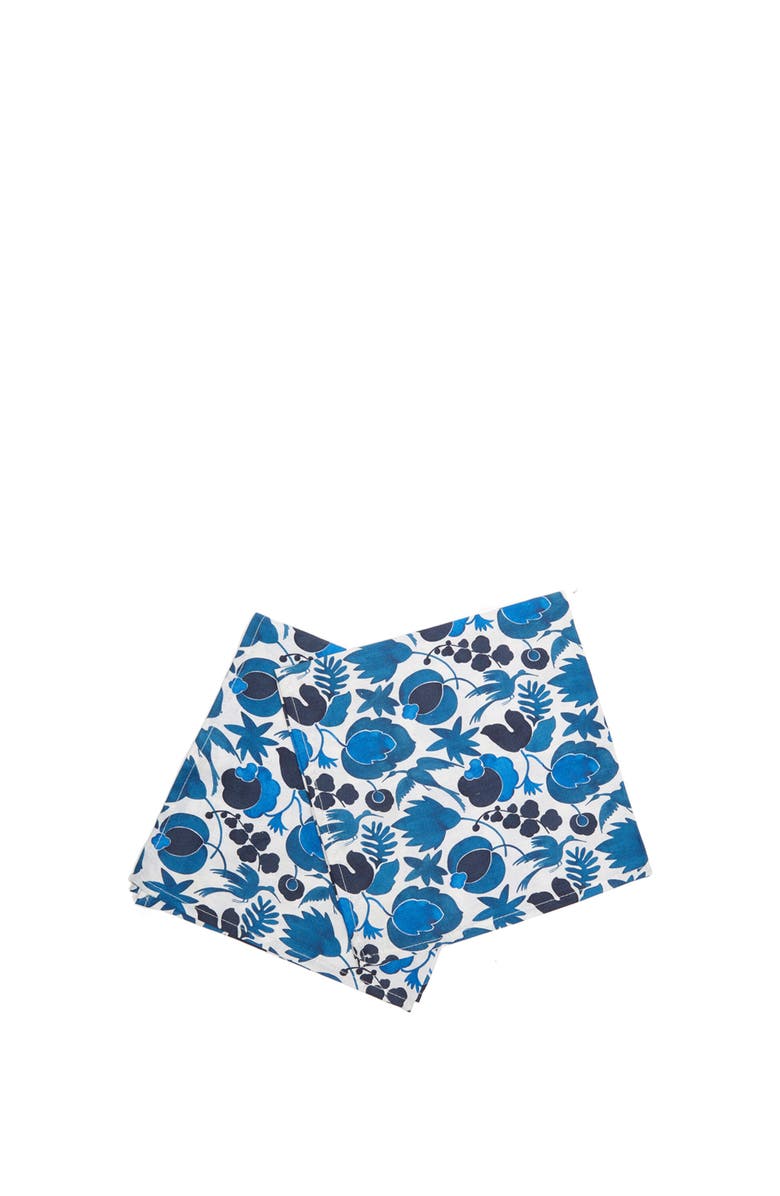 La DoubleJ Large Napkins Set Of 2, Alternate, color, Wildbird Small Blue