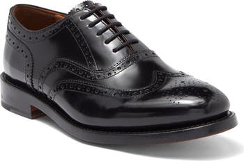靴 70s Allen Edmonds Bagley Black Shot Wing Allen Edmonds Nassau Ostendo Wingtip Oxford Shoes Black