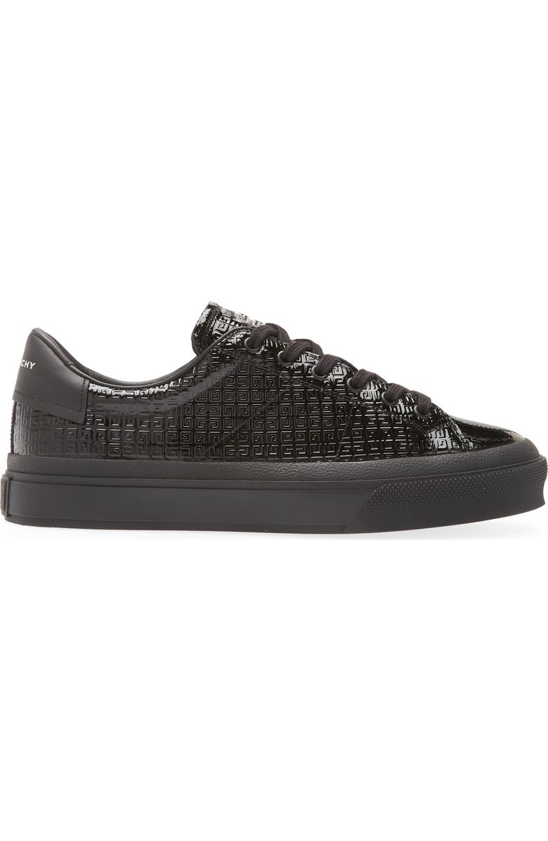 Givenchy City Sport 4G Debosssed Leather Sneaker, Alternate, color,