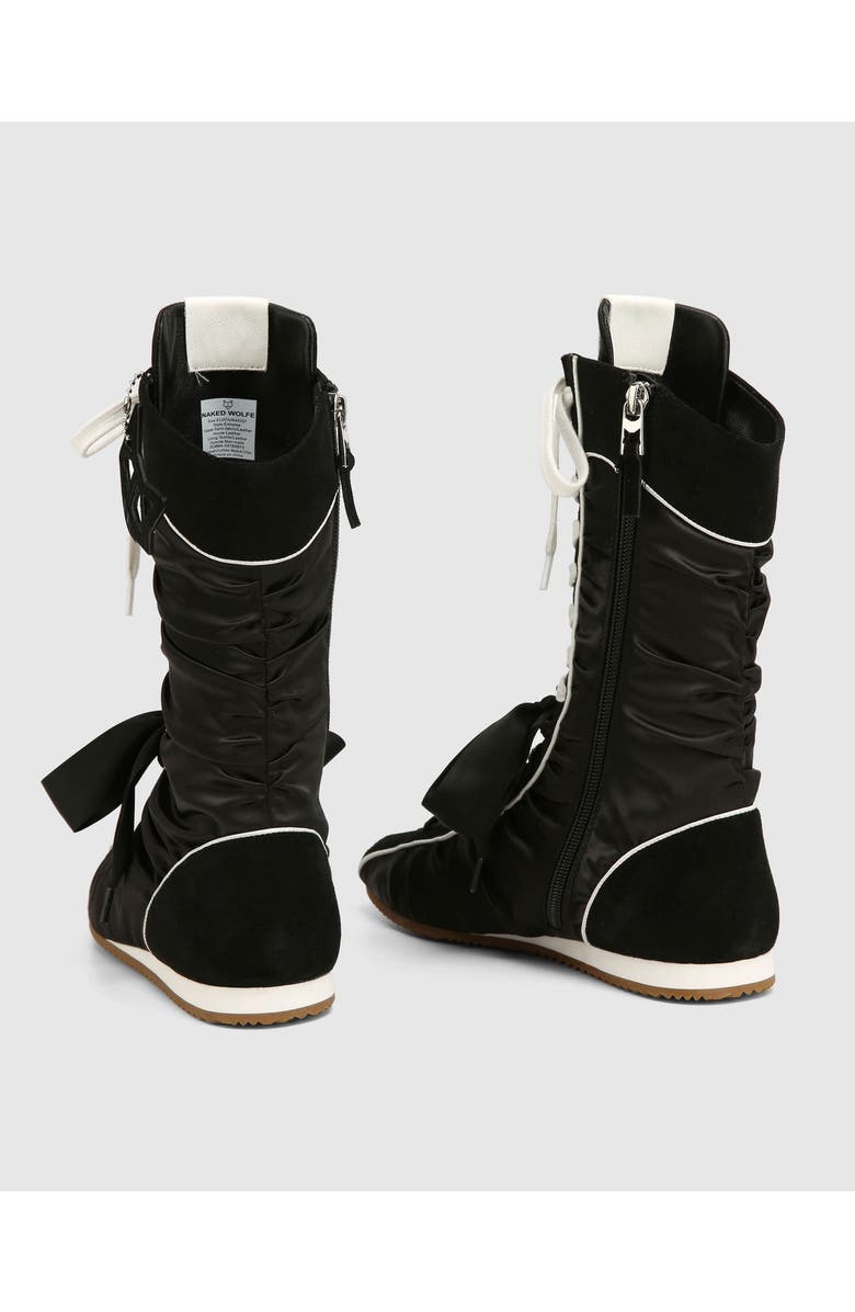 Naked Wolfe Extreme Black Satin, Alternate, color, Black