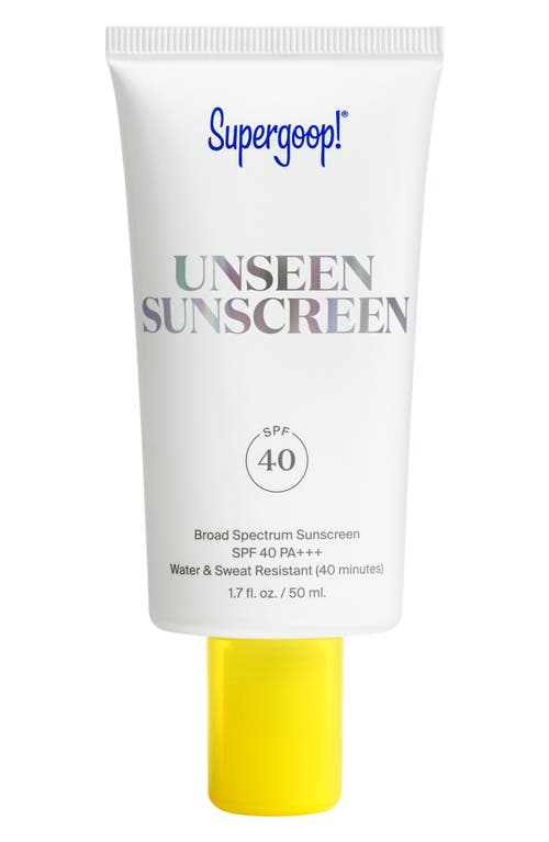 Supergoop!® Unseen Sunscreen Broad Spectrum SPF 40 PA+++ at Nordstrom, Size 0.5 Oz