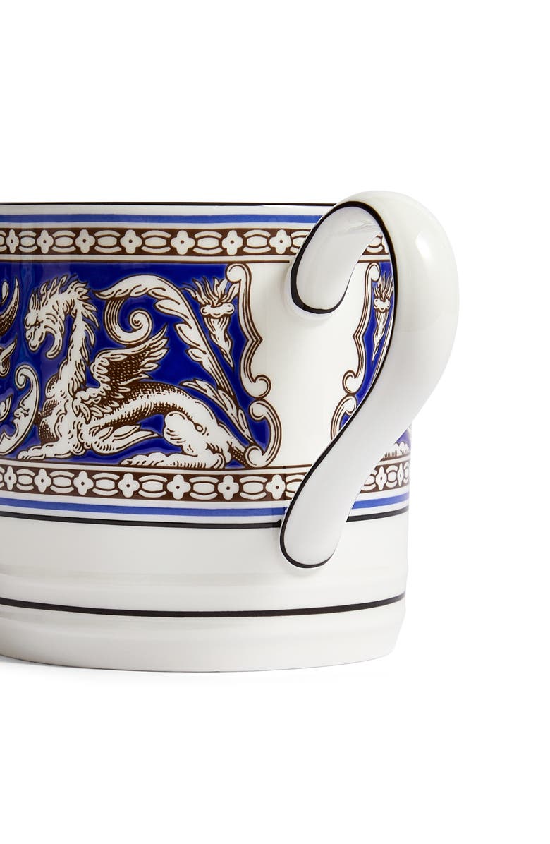 Wedgwood Florentine Bone China Mug, Alternate, color, Blue