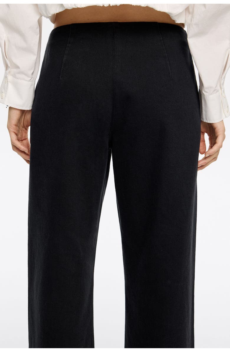 Bimba y Lola Ankle-Length Jeans, Alternate, color, Washed Denim Black