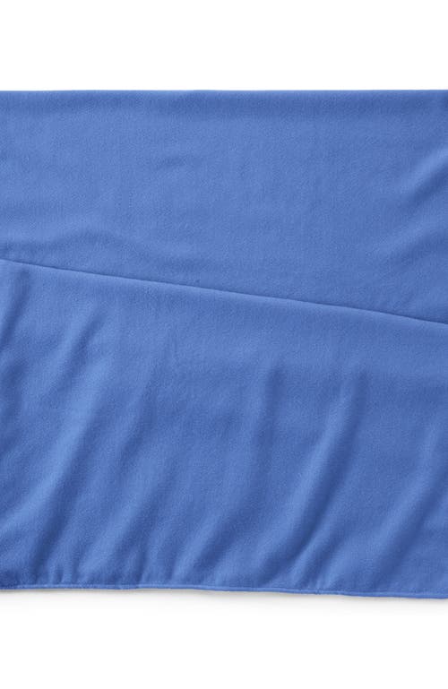 Lands' End Cashtouch Shawl Wrap In Blue