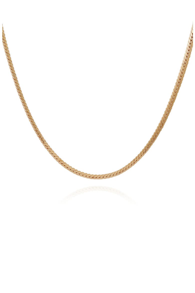 Snake Chain Necklace, Main, color, GOLD TONE