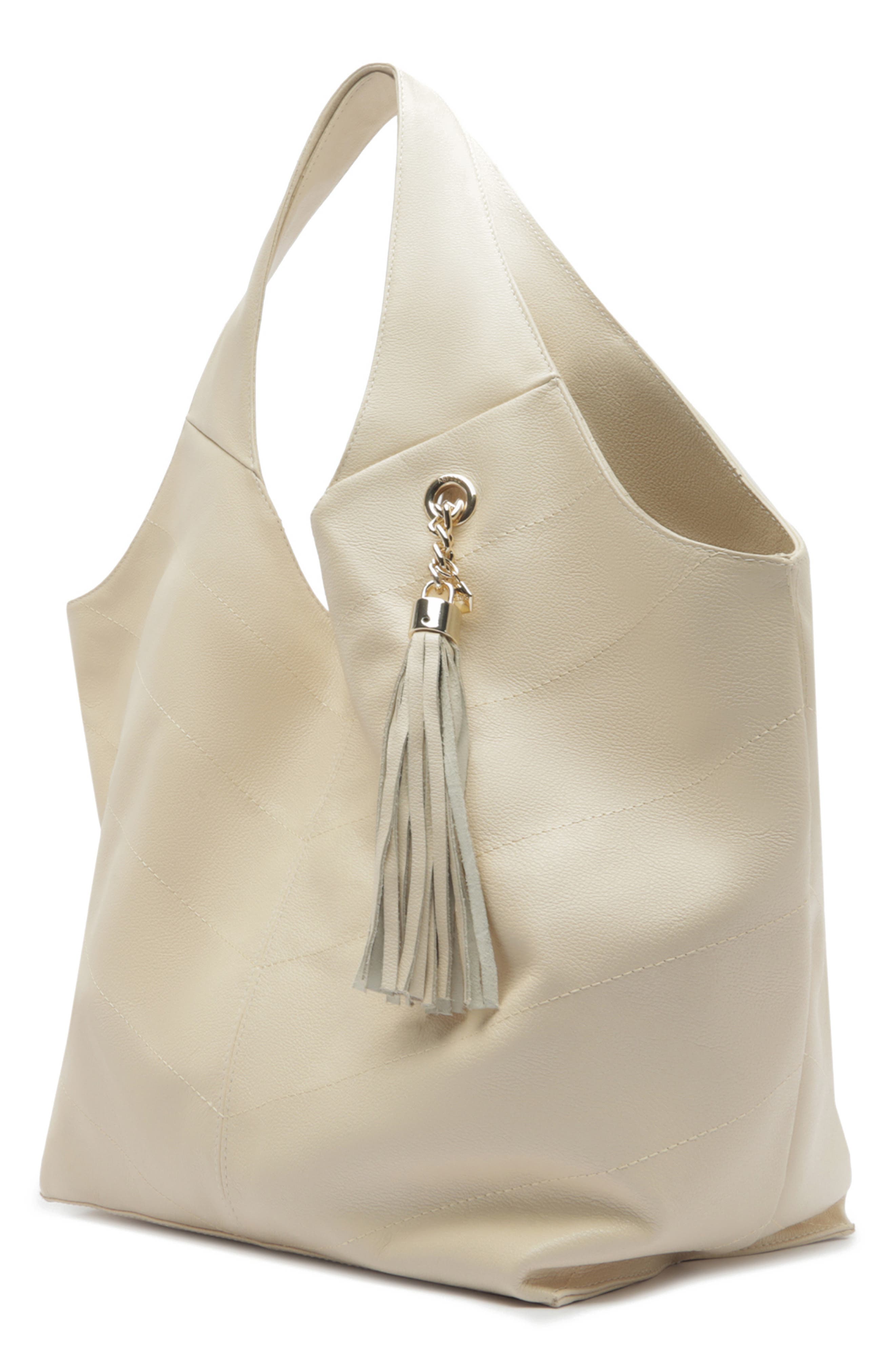 Arezzo Large Sonya Leather Hobo, Alternate, color, 