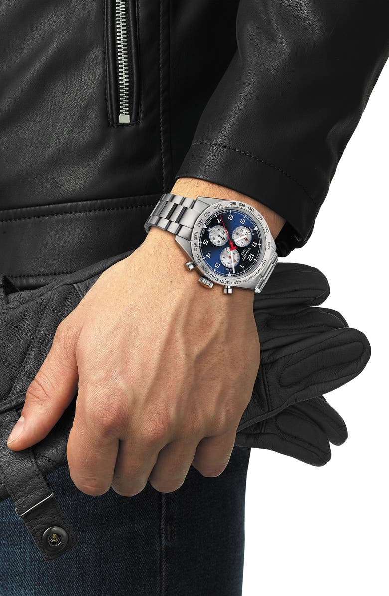 Tissot Men's PRS 516 Chronograph Bracelet Watch, 45mm, Alternate, color,