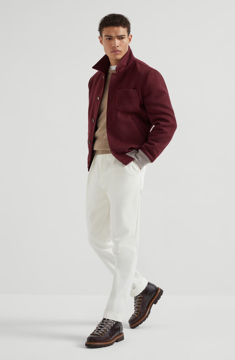 Brunello Cucinelli Cashmere sweater, Alternate, color, Brown