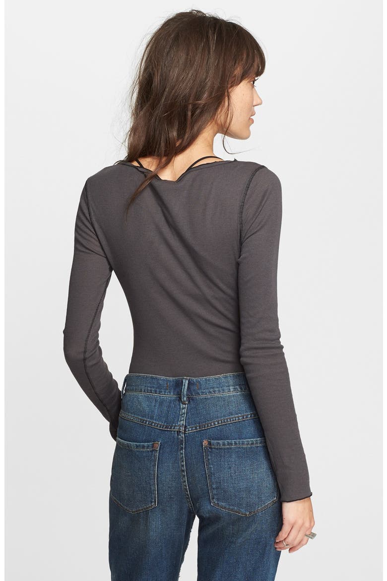 'Sweet Dreams' Layering Thermal, Alternate, color, CHARCOAL