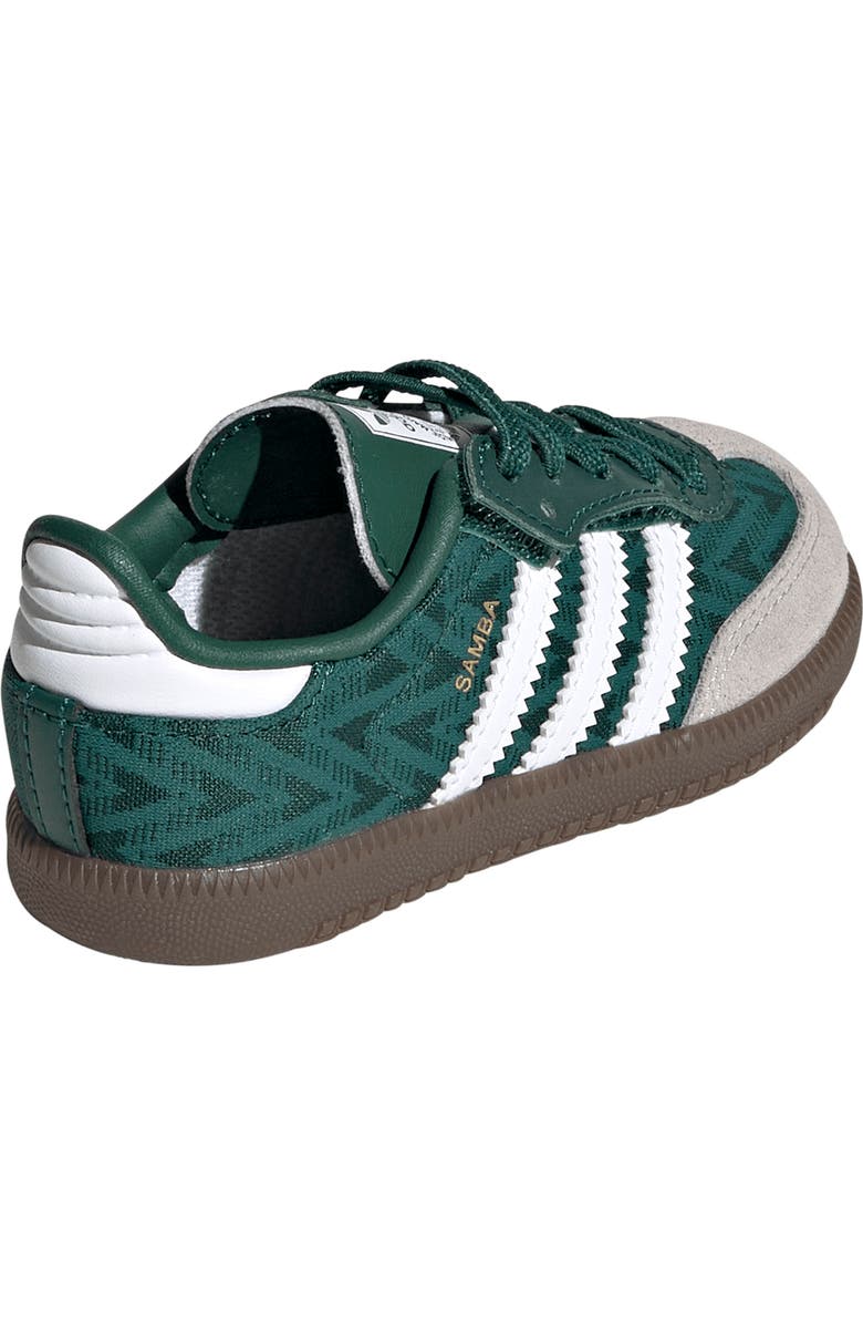 adidas Kids' Samba OG Sneaker, Alternate, color, Green/ White/ Gum